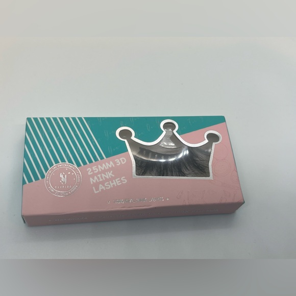 SY SHUYING 25mm Mink Lashes 3D Real Mink lashes Fluffy Dramatic False ~ 2 Pairs - Picture 4 of 9